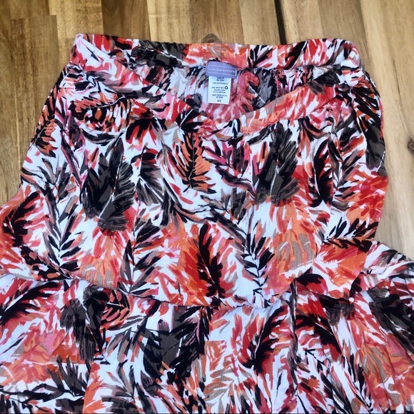 Laura Scott Boho Print Midi Skirt Size Small - Picture 7 of 9